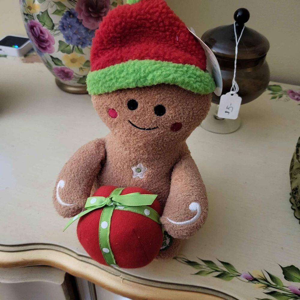 Vintage Hallmark Gingerman Sings Bedtime Song. Adorable!